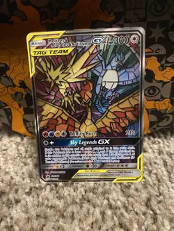Moltres Zapdos Articuno GX Hidden Fates Pokemon Black Star Promo SM210 - Image 1