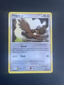 Pokemon TCG Pidgey Secret Wonders 99/132 Regular Common MP/LP - Image 1