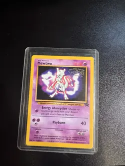 Pokemon Black Star Promo #3 - MEWTWO LP-MP - Image 1