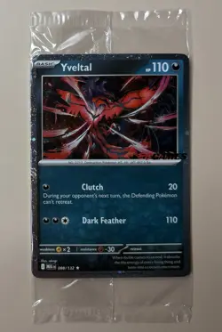 Yveltal 088/132 - Pokemon Mega Evolution EB Games Cosmos Holo Promo SEALED???? - Image 1