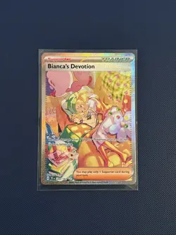 Pokemon TCG Bianca's Devotion Sir 209/162 Temporal Forces Holo Secret Rare - Image 1