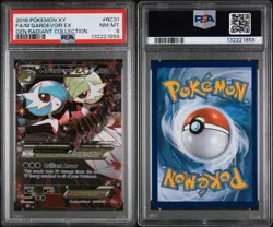 Pokemon XY Generations Radiant Collection Full Art Mega Gardevoir EX RC31 PSA 8 - Image 3