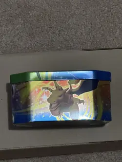 *EMPTY* 2009 POKEMON Diamond And Pearl Rayquaza Collectors Tin Only - Image 2