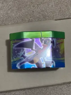 *EMPTY* 2009 POKEMON Diamond And Pearl Rayquaza Collectors Tin Only - Image 4
