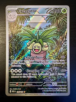 Pokemon - Exeggutor Shiny Rare - 135/132 - Mega Evolution - NM Raw - SR - Image 1