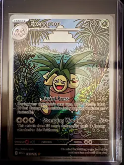 Pokemon - Exeggutor Shiny Rare - 135/132 - Mega Evolution - NM Raw - SR - Image 3