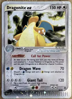 Pokemon TCG Collection Dragonite EX 90/97 EX Dragon Holo Rare Nintendo Stage 2 - Image 1