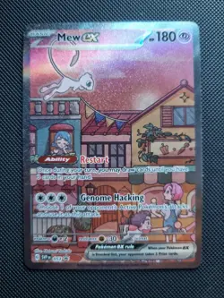 Pokemon TCG Mew EX SVP053 Black Star Promo 151 UPC - Image 1