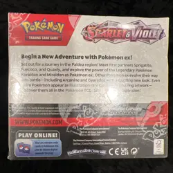 Pokemon Scarlet and Violet Base Set Booster Box New Sealed And Etb - Image 3