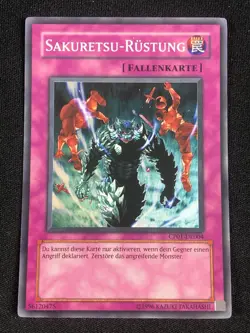 YUGIOH SAKURETSU ARMOR CP01-DE004 SUPER RARE! (GERMAN) CP01-EN004 NM - Image 1