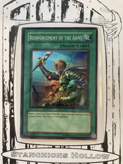 Yu-Gi-Oh! TCG Reinforcement of the Army - Legacy of Darkness (LOD-028) SR VLP - Image 1