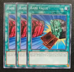 Rare Value x3 Yu-Gi-Oh! LDS1-EN104 1st Common PLAYSET - Image 1