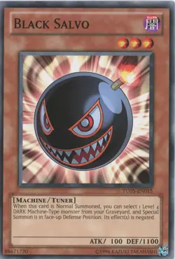 Yugioh Black Salvo TU05-EN015 Common LP - Image 1