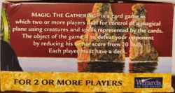 MTG: 5TH EDITION empty Booster Pack display box; some tearing, NO CARDS, 1997 - Image 5