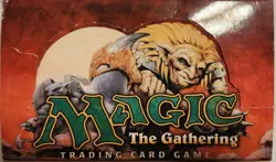 MTG: 6TH EDITION Booster Pack box w/"run a booster draft" insert; NO CARDS, 1999 - Image 2