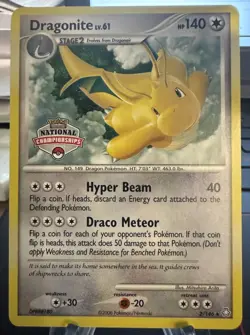 Dragonite - National Championships 002/146 PROMO Championship Card - LP - Image 1