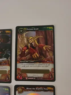 World of Warcraft WoW PET ALLY Loot Treasure Cards UNSCRATCHED 6 CARD LOT - Image 2