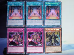 YuGiOh! 6 Card Apophis Odion Deck Core ft 3 Treasures of the Kings 1 Man - Image 1