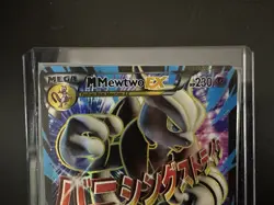 Mega Mewtwo EX Full Art 159/162 Pokemon Card Breakthrough Excellent Condition - Image 2