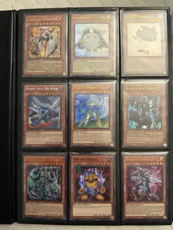 Yugioh Collection Binder- 180 Foil Cards w/180 sleeves - Image 1