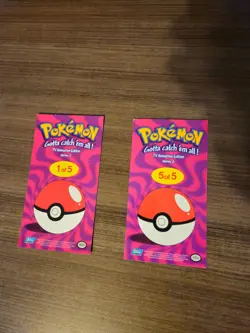 Topps Pokemon TV Animation Edition - Series 2 Oversized/Jumbo Cards - Image 2