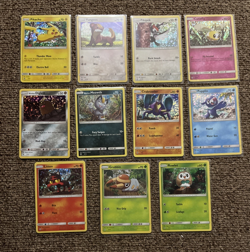 MCDONALD'S 2016 2017 EXCLUSIVE CONFETTI HOLO PROMO POKEMON 11 CARD LOT PIKACHU.. - Image 1