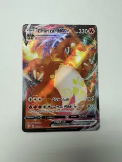 Pokemon Gigantamax Charizard VMAX Darkness Ablaze Holo Card 020/189SWSH03 - Image 2