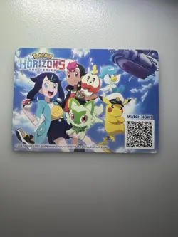 Pokemon Horizons The Series Exclusive Promo Card 2024 Pokemon TCG Surging Sparks - Image 1