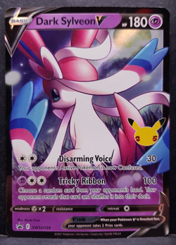 Dark Sylveon V SWSH134 Celebrations Promo Pokemon Pokemon Card English Near Mint - Image 1