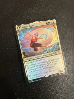 Avatar Aang/Aang Master of Elements 0207 FOIL - MTG Avatar: The Last Airbender - Image 3