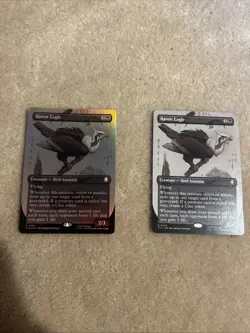 Raven Eagle Set Of 2 Foil & Non-foil - MTG Avatar: The Last Airbender TLA #324 - Image 1