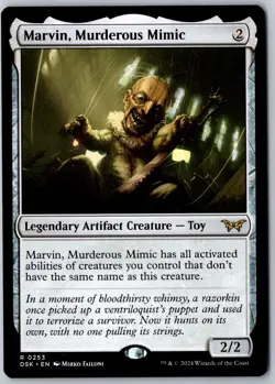 Marvin, Murderous Mimic Duskmourn: House of Horror 253 NM - Image 1