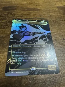 Fire Lord Azula (0313) (Borderless) Avatar: The Last Airbender Foil NM - Image 1