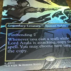 Fire Lord Azula (0313) (Borderless) Avatar: The Last Airbender Foil NM - Image 3