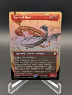 Ran and Shaw (Borderless) Foil Avatar: The Last Airbender 325 NM - Image 1