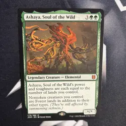 MTG Magic - Ashaya, Soul of the Wild - Zendikar Rising 179/280 - Near Mint NM - Image 1