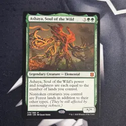 MTG Magic - Ashaya, Soul of the Wild - Zendikar Rising 179/280 - Near Mint NM - Image 2