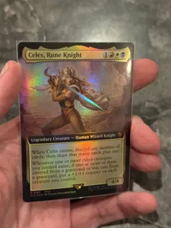 Celes, Rune Knight (Extended Art) Commander: Final Fantasy Foil - Image 1