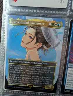 Yuna, Grand Summoner (Borderless) (promo Foil) Final Fantasy Foil - Image 1