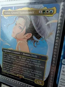 Yuna, Grand Summoner (Borderless) (promo Foil) Final Fantasy Foil - Image 2