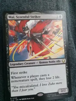 Mai, Scornful Striker Avatar: The Last Airbender Magic MTG NM - Image 1