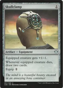 Skullclamp U Commander 2020 251 - LP MTG - Image 1