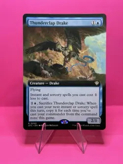 Thunderclap Drake (Extended Art) Commander: Outlaws of Thunder Junction Regular - Image 1