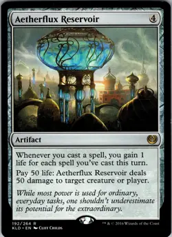 Aetherflux Reservoir Kaladesh Rare NM Magic: The Gathering 192 Normal - Image 1