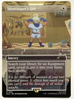 MTG TCG - Steelshaper's Gift 1632 Secret Lair Fallout S.P.E.C.I.A.L. - NM - Image 1