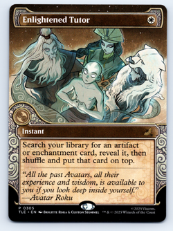 Enlightened Tutor - Avatar the Last Airbender - MTG - NM - Image 1