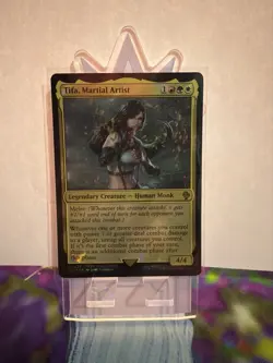 Tifa, Martial Artist (Surge Foil) Commander: Final Fantasy Foil - Image 1