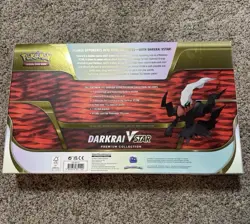 POKEMON TCG DARKRAI VSTAR PREMIUM COLLECTION BOX 2022 FACTORY SEALED NEW - Image 2