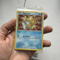 New Sealed Pokemon Magikarp XY143 Target Black Star Promo Holo 2016 - Image 1