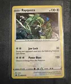 SWIRL - Pokemon - Rayquaza SWSH029 Black Star Promo - Sea & Sky - Crown Zenith - Image 1